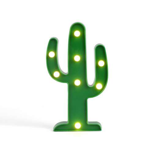 Lampes de bureau - Lampe LED cactus publicitaire | Livoo - Pandacola