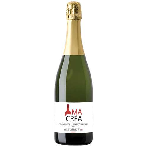 Bouteilles de champagne - Bouteille de champagne personnalisée - Louis de Vignezac Brut - Pandacola