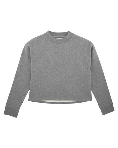 Sweats - Sweat-shirt femme court 100% coton biologique - Stella Realizes - Pandacola