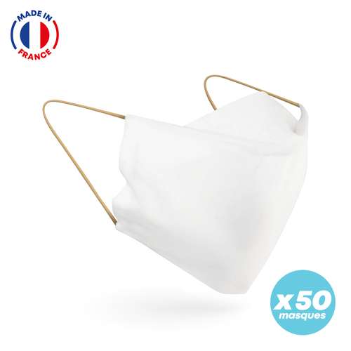 Masques de protection - Boite distributrice de 50 masques anti-projection made in France - Pandacola