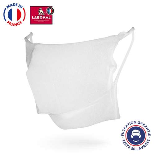 Masques de protection - UNS2 50 lavages - Masque Labonal made in France adaptés à toutes les morphologies - Pandacola