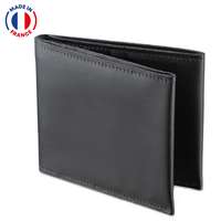 Porte-cartes en cuir personnalisable 8 emplacements - Made in France - Pandacola