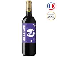 Bouteille de vin 75cl Bordeaux Supérieur 2015 avec étiquette personnalisable | Château Sainte Barbe - Pandacola
