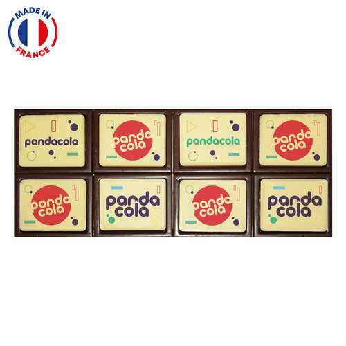 Boîtes de chocolat - Coffret de cartes en chocolat à personnaliser - Made in France - Pandacola