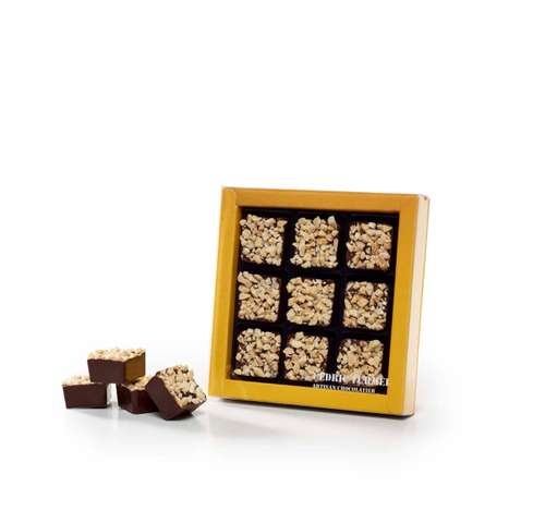 Boîtes de chocolat - Coffret de rochers au chocolat bio 90g - Pandacola