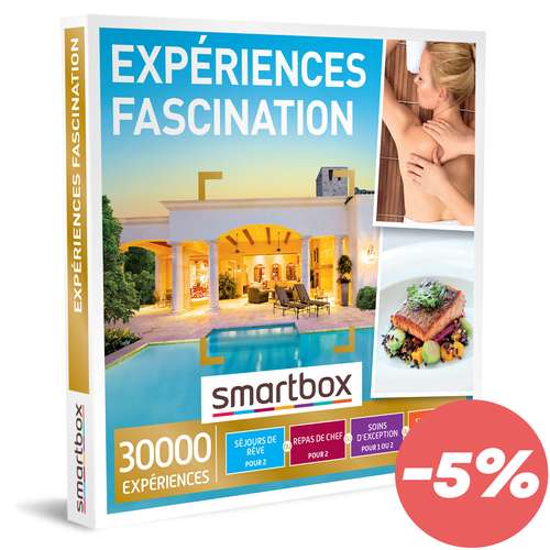 Coffrets et box cadeaux - Coffret cadeau Multi Thématiques Expériences - Fascination |Smartbox - Pandacola