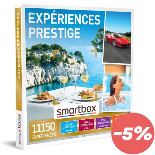 Coffrets et box cadeaux - Coffret cadeau Multi Thématiques Expériences - Prestige |Smartbox - Pandacola