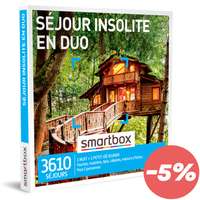 Coffret cadeau Séjour - Séjour insolite en duo |Smartbox - Pandacola