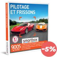 Coffret cadeau Aventure- Pilotage et frissons |Smartbox - Pandacola