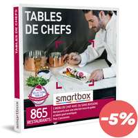 Coffret cadeau Gastronomie - Tables de chefs |Smartbox - Pandacola