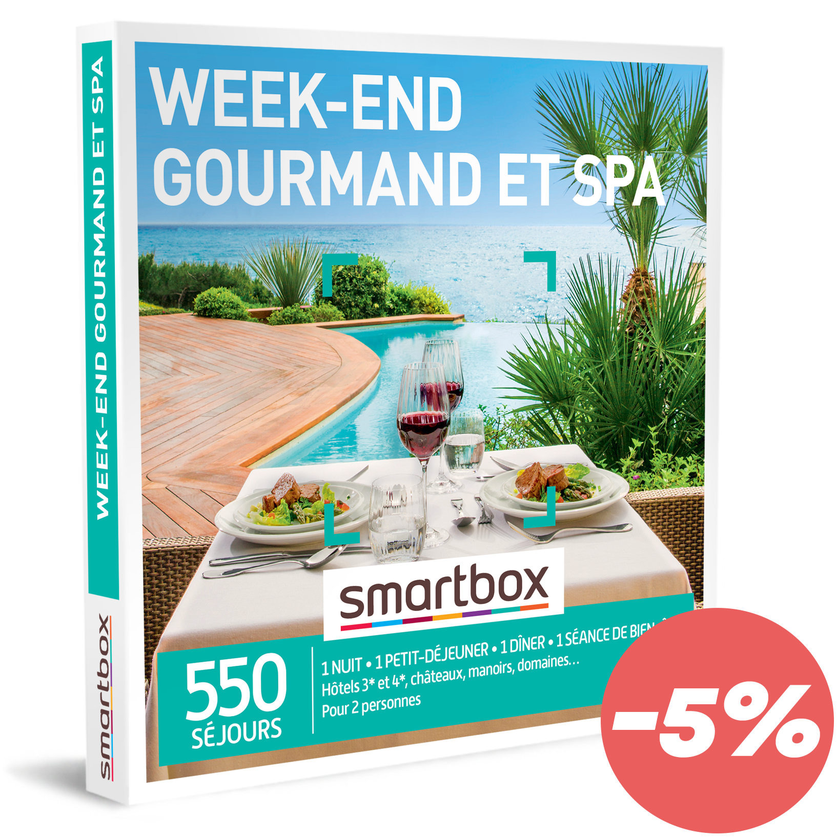 12€10 sur SMARTBOX - Coffret Cadeau Moment gourmand en duo : menu 4 plats  près de Dijon-Gastronomie - Coffret cadeau - Achat & prix