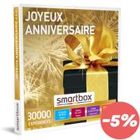 Box cadeau Muti-activités - Joyeux anniversaire |Smartbox - Pandacola