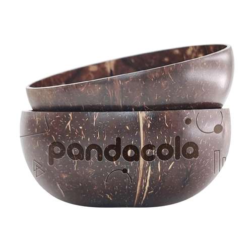 Bols - Bol coquille de noix de coco personnalisable - Pandacola