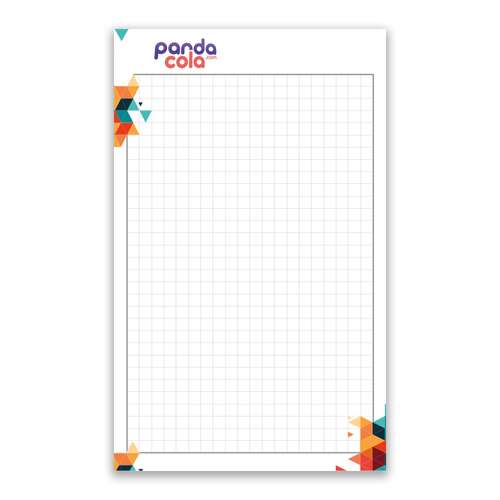 Bloc-notes - Bloc-notes personnalisés format 8x13 - Pandacola
