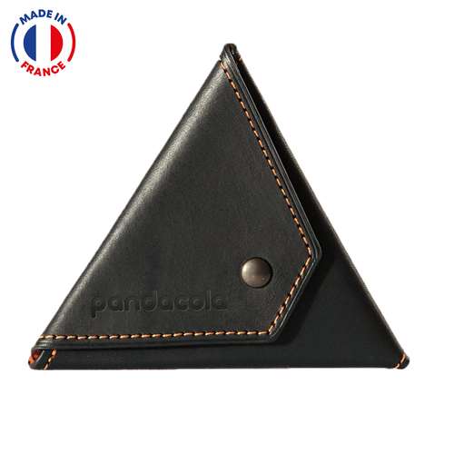 Porte-monnaies - Porte-monnaie en cuir personnalisable - Made in France - Victor - Pandacola