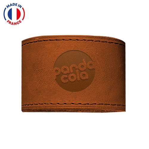 Accessoires pour le linge - Rond de serviette en cuir personnalisable - Made in France - Pandacola