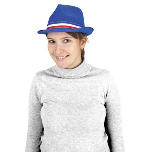 Autres accessoires de supporter - Chapeau supporter en polyester bleu - Higuera - Pandacola