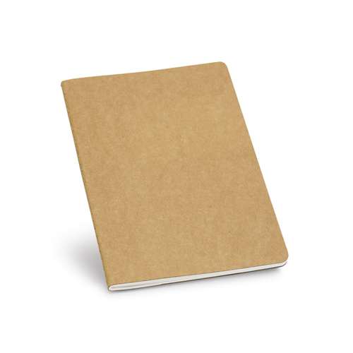 Carnets simple - Carnet de notes publicitaire 80 pages en carton recyclé A5 - Heavy Notes - Pandacola