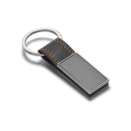 Porte-clés standards - Porte-clés publicitaire avec liserets de couleur - Goya - Pandacola