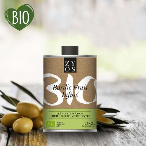 Huiles d'olive - Huile d'olive vierge extra BIO infusée - Pandacola