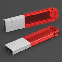 Clé USB avec corps lumineux aux couleurs acidulées - Iron Candy - Pandacola