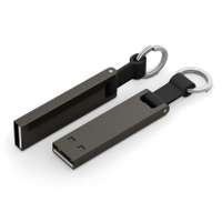 Clé USB avec porte-clés et lanière en silicone - Iron Elegance - Pandacola