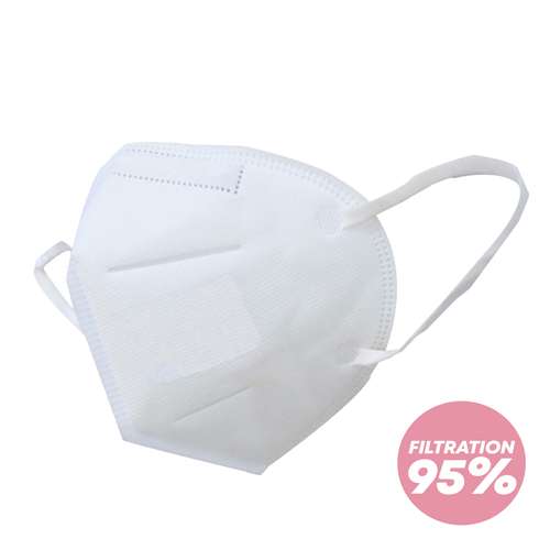 Masques de protection - Masque de protection respiratoire 4 plis filtration bactérienne 95% - Kindu - Pandacola