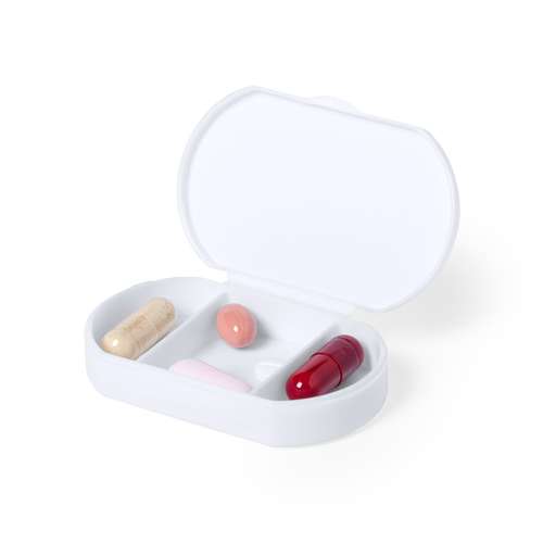 Piluliers - Pilulier personnalisé antibactérien 3 compartiments - Hempix - Pandacola