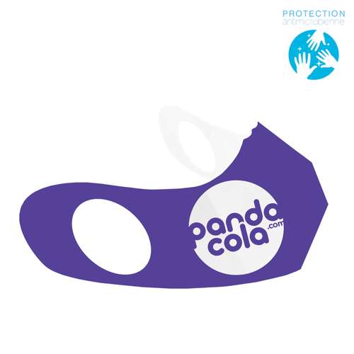 Masques de protection - Masque anti-projection en papier antimicrobien marquage inclus - Satoro - Pandacola