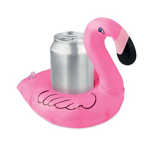 Bouées gonflables - Bouée porte-canette gonflable en forme de flamant rose - Mini Flamingo - Pandacola