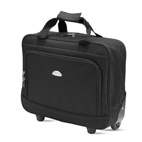 Valises cabines - Valise trolley publicitaire souple polyester 600D - On Board - Pandacola