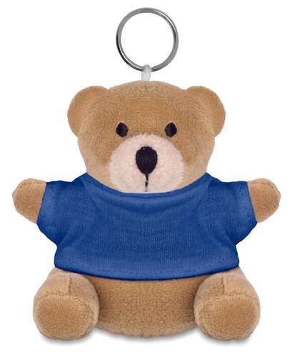 Porte-clés avec peluche - Porte-clés ourson avec T-shirt personnalisé - Nil - Pandacola