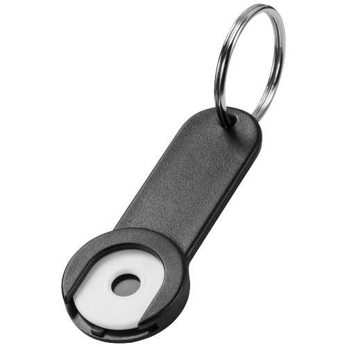 Porte-clés avec jeton - Porte-clés personnalisé avec jeton taille 1 euro - Shoppy - Pandacola