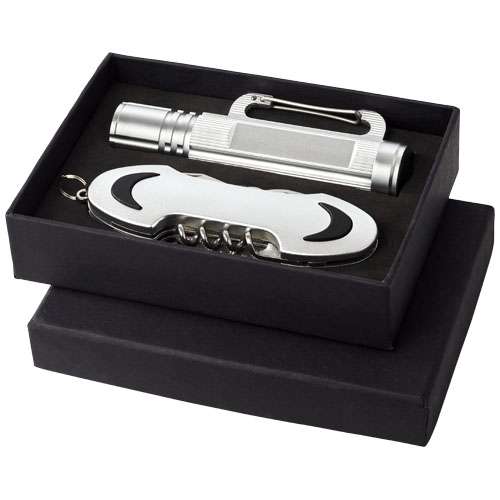 Couteaux multifonctions - Couteau lampe LED de poche multi fonctions avec boite carton - Ranger - Pandacola