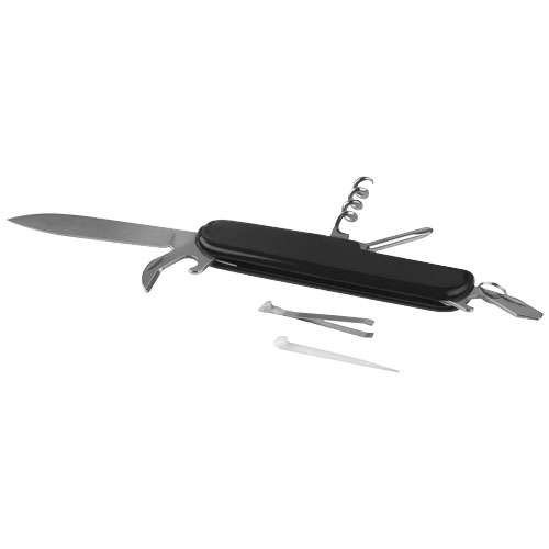 Couteaux multifonctions - Couteau de poche personnalisé 9 fonctions avec anneau porte-clé- Emmy - Pandacola