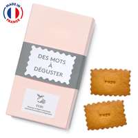 Boite de 12 biscuits personnalisables - Made in France - Crocki box - Pandacola