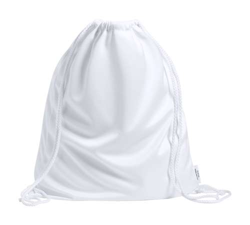 Sacs à cordelettes - Sac de piscine antibactérien personnalisable en polyester blanc - Trecel - Pandacola