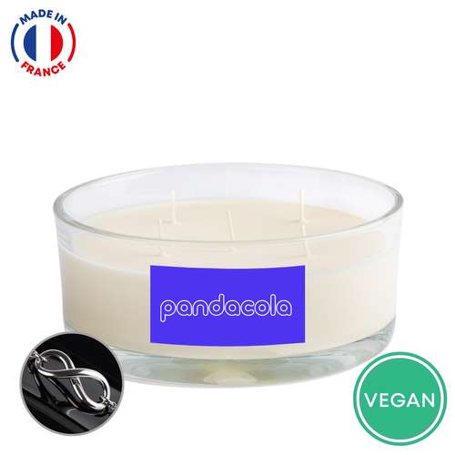 Bougies parfumées - Bougie bijou naturelle personnalisable 100% Française 1000g | Cyor - Pandacola