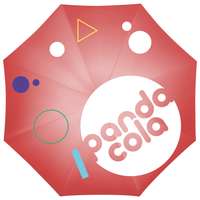Parapluie automatique personnalisable sur les 8 panneaux et tige en métal - CreaRain eight - Pandacola