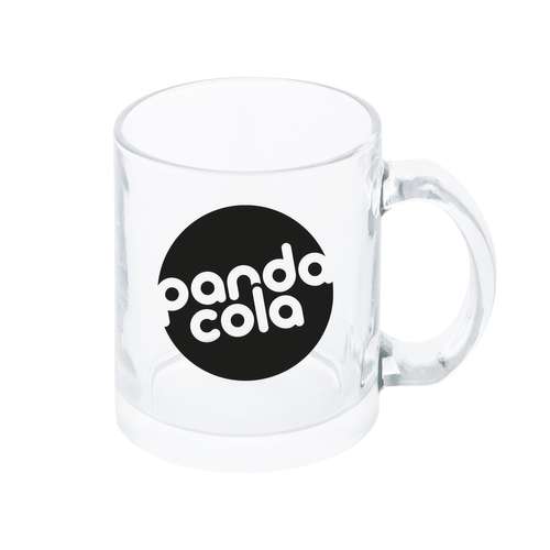 Mugs - Mug en verre transparent personnalisable en sublimation d'une capacité de 300 ml - Pandacola