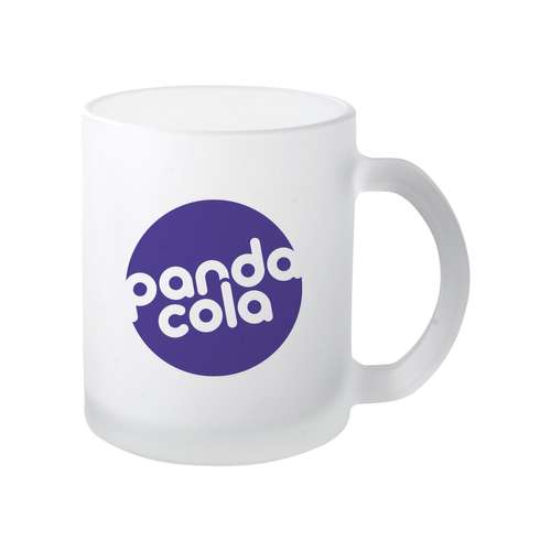 Mugs - Mug personnalisable en verre frosty d'une capacité de 300 ml - Forsa - Pandacola