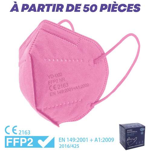 Masques de protection - FFP2 Masque de protection pliant EN149 - Carilla - Pandacola