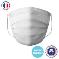 UNS1 50 lavages enfant made in France - Masque grand public à filtration garantie supérieure à 95%|Barral - Pandacola