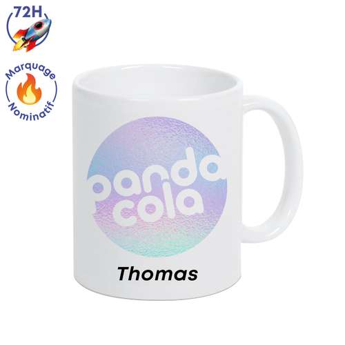 Mugs - Mug céramique avec prénom en sublimation 330 mL Express 72h - Angus Express Prénom - Pandacola