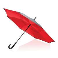 Parapluie réversible publicitaire  manuel manche canne - Akutan - Pandacola