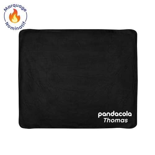 Couvertures/Plaids - Couverture polaire en polyester personnalisée avec prénom  - Ovar Own - Pandacola