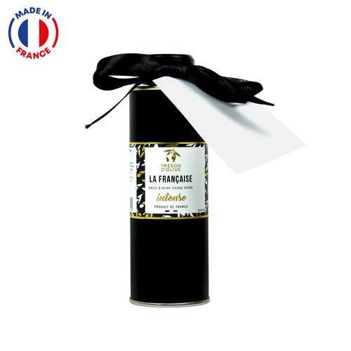 Huiles d'olive - Huile d'olive personnalisable made in France - Intense métal | Trésor d’Olive - Pandacola