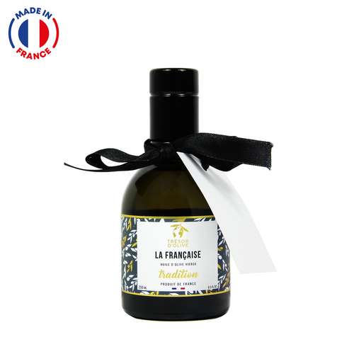 Huiles d'olive - Huile d'olive personnalisable made in France - Tradition verre | Trésor d’Olive - Pandacola