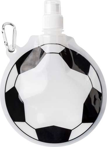 Gourdes - Gourde personnalisée ballon pliable avec mousqueton 500 ml - Messy - Pandacola