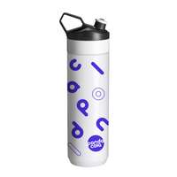 Gourde infusion avec corps blanc personnalisable - Pandacola